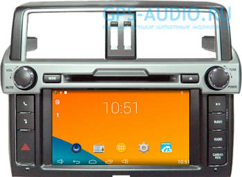 Штатная магнитола Toyota Prado 150 2013-2014+ Android 4.4 Newsmy Carpad DUOS 2 Штатная магнитола Toyota Prado 150 2013-2014+ Android 4.4 Newsmy Carpad DUOS 2