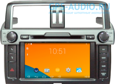 Штатная магнитола Toyota Prado 150 2013-2014+ Android 4.4 Newsmy Carpad DUOS 2