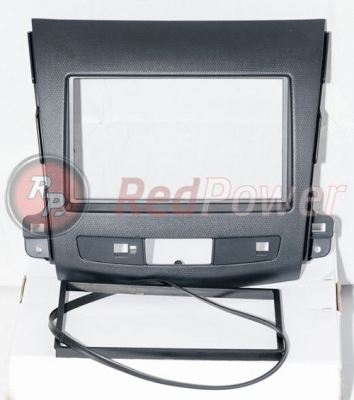 Переходная рамка 2DIN Mitsubishi Outlander XL, Citroen, Peugeot 4007 RP7 c ШГУ Redpower