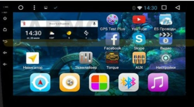 Штатная автомагнитола VOMI VM2730 для Kia Rio 2010-2017 на Android 6