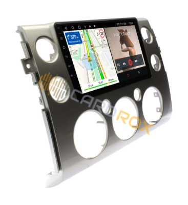 Штатная магнитола Toyota FJ Cruiser 2006-2022 серебро на Android 11 - Cardrox CD-4130M