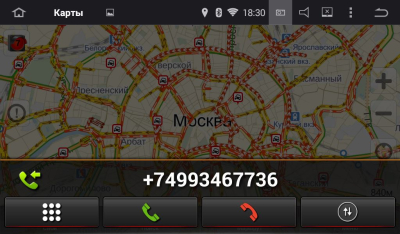 Штатная магнитола CarDroid RD-3004A для Renault Kaptur (Android 8.0)