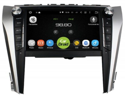 Штатная магнитола Roximo CarDroid RD-1107D для Toyota Camry v55 2015+ (Android 10) DSP