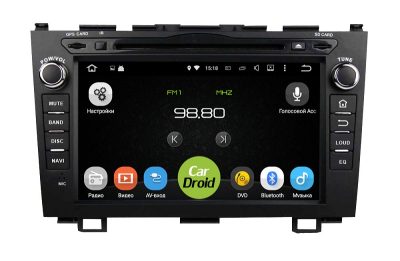 Штатная магнитола Roximo CarDroid RD-1903D для Honda CR-V 3 2006-2012 (Android 10) DSP