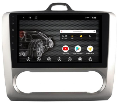 Штатная магнитола на Android 10 VOMI ST2823-T3 для Ford Focus 2 (климат-контроль) 2004-2011