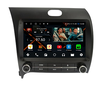 Штатная магнитола Kia Cerato 2013-2018, K3 (на авто без камеры) на Android 11, DSP, 4G, IPS / QLED 2K, Carplay - Cardrox CD-4916