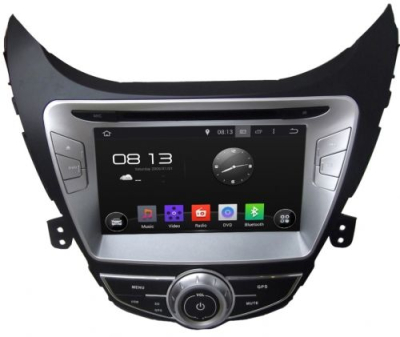 Штатное головное устройство для HYUNDAI Elantra 2011-2012, AVANTE 2011, I35 2011 на Android 8.0 Carmedia KDO-8028