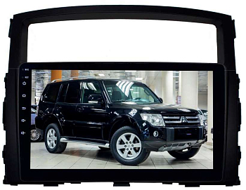 Штатная магнитола для Mitsubishi Pajero с 2006 года LeTrun 2663-3273 9 дюймов NS 2+16 Gb MTK-L Android 10.x DSP ++