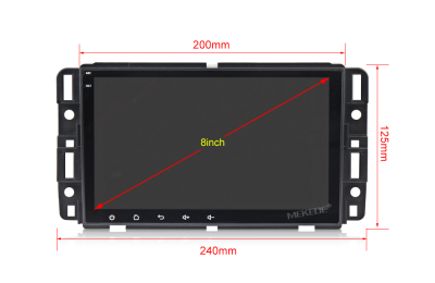 Штатное головное устройство HUMMER H2 '2007-2009 рестайлинг, CHEVROLET TAHOE '2006–2015 (GMT900) / Z71 на Android 10 Carmedia MKD-G882-P6N
