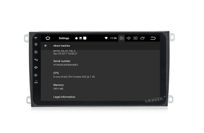 Штатное головное устройство Porshe Cayenne 2002-2010 на Android 10 Carmedia MKD-M995-P6N