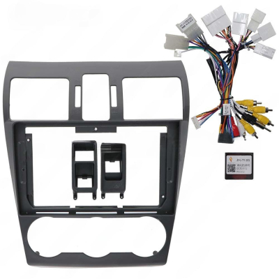 Штатная магнитола для Subaru Forester 2013-2014 (SH), XV 2012-2014, Impreza 2011+ (GP/GJ) на Android 12 (14), (QLED/2K) - Carmedia SF-9511-1-NPQU