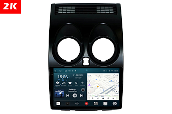 Автомагнитола штатная с 2K экраном Redpower 75030 на Android 10 для Nissan Qashqai J10 (09.2006-11.2013) без индикации ремней