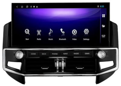Магнитола Mitsubishi Pajero 2006-2020 на Android 12, 4G, Carplay - Parafar PF458L12
