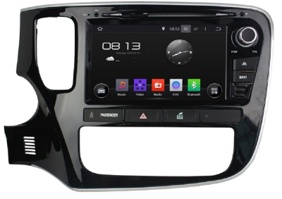 Штатное головное устройство Android 7.1 Newsmy KD-8086-P3-7 для MITSUBISHI OUTLANDER 2012-2016