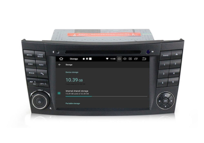 Штатная автомагнитола Mercedes-Benz E класс W211/S211 2002-2009, CLS W219 2004-2010 Carmedia XN-7011-P6 Android 10 DSP