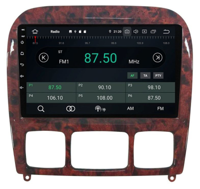 Штатное головное устройство MERCEDES S-класс 1998-2005 (W220) на Android 10 Carmedia MKD-M803-P6