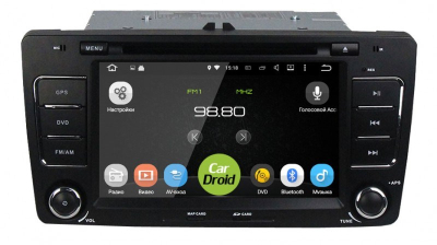 Штатная магнитола Roximo CarDroid RD-3202D для Skoda Octavia 2, A5  (Android 10) DSP