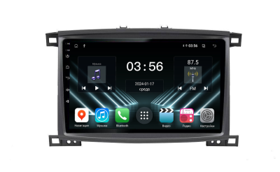 Штатная магнитола для Toyota Land Cruiser 100 2002-2007 климат, цвет серебро на Android 13 - FarCar (D/DX457/1166M климат. серебро) Штатная магнитола для Toyota Land Cruiser 100 2002-2007 климат, цвет серебро на Android 13 - FarCar (D/DX457/1166M климат. серебро)