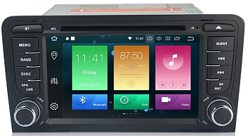 Штатная автомагнитола Audi A3, S3, RS3 2003-2011 Carmedia MKD-A789-P5 Android 10 DSP