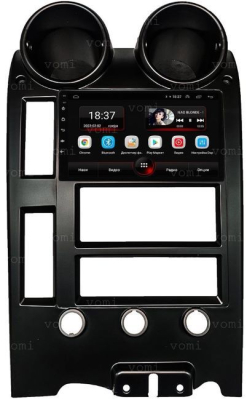 Штатная магнитола на Android 10 VOMI AK539R9-MTK для Hummer H2 2002-2009 круглые воздуховоды