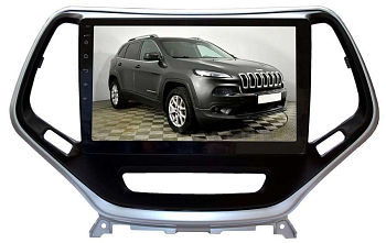 Штатная магнитола для Jeep Cherokee с 2014 года LeTrun 1880-3274 10 дюймов NS 2+16 Gb MTK-L Android 10.x DSP
