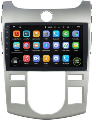 Штатное головное устройство Android 7.1 Newsmy KD-9702-P3-7-at-at для KIA Cerato II 2008-2013 (TD) с климат-контролем