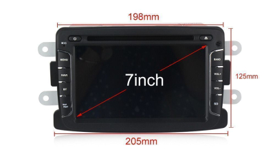 Штатная автомагнитола Renault Duster 2010-2016+, Sandero, Logan 2014+, Kaptur 2016+, Lada Xray 2016+ Carmedia MKD-R701-P6 Android 10 DSP