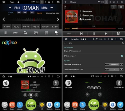 Штатная магнитола CarDroid RD-2413F для Mazda 3, 2004-2009 (Android 10)