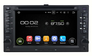 Штатная автомагнитола KIA 188x102мм Carmedia XN-6227-P5 Android 10 DSP Штатная автомагнитола KIA 188x102мм Carmedia XN-6227-P5 Android 10 DSP