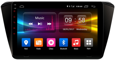 Штатная магнитола Ownice G10 S1917E для Skoda Superb B8 (Android 8.1.0)