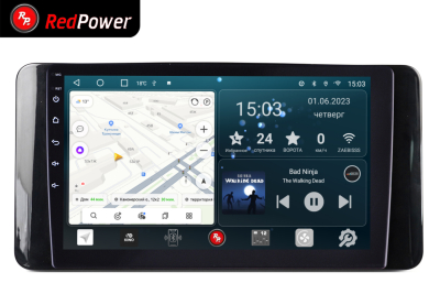 Автомагнитола штатная с 2K экраном RedPower 71234 Slim на Android 10 для Volkswagen Polo 6-поколение (02.2020-2022)