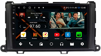 Штатная магнитола Toyota Sienna 2010 - 2014 XL30 на Android 11, DSP, 4G, IPS / QLED 2K, Carplay - Cardrox CD-4854