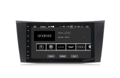Штатная автомагнитола Android 10 Carmedia XN-8504-P30 для Mercedes-Benz E класс W211/S211 2002-2009, CLS W219 2004-2010
