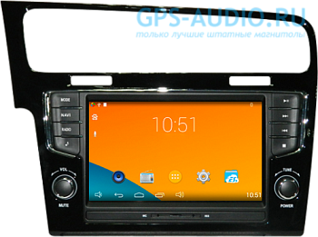 Штатная магнитола Volkswagen Golf 7 2012+ Android 4.4 Newsmy Carpad DUOS 2