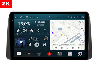 Автомагнитола штатная с 2K экраном Redpower 75314 на Android 10 для Chrysler Grand Voyager 5-поколение, рестайлинг (09.2011-12.2015)
