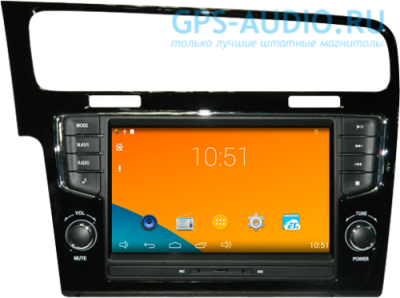 Штатная магнитола Volkswagen Golf 7 2012+ Android 4.4 Newsmy Carpad DUOS 2