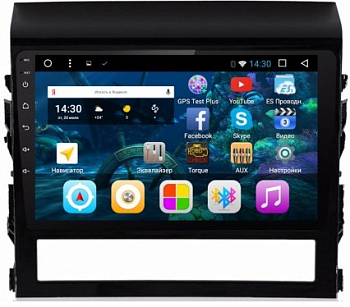 Штатная автомагнитола VOMI VM2727-T8 для Toyota Land Cruiser 200 2016+ на Android 8.1