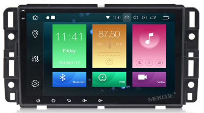 Штатное головное устройство HUMMER H2 '2007-2009 рестайлинг, CHEVROLET TAHOE '2006–2015 (GMT900) на Android 10 Carmedia MKD-8136-P5-8