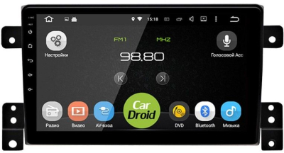 Штатная магнитола CarDroid RD-3503F для Suzuki Grand Vitara 2 (Android 10)