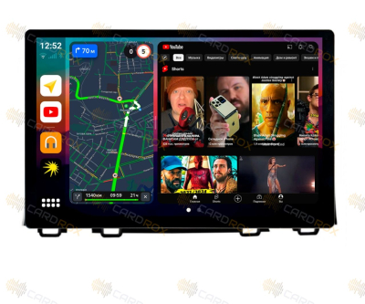 Штатная магнитола Honda CR-V 2017+ на Android 10, DSP, 4G, IPS, Carplay - Cardrox CD-4365-13 (11-13 дюймов)