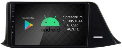 Штатная магнитола Roximo RI-1124-8 для Toyota CH-R на Android 12 (8/128Gb)