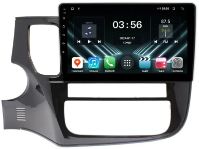 Штатная магнитола для Mitsubishi Outlander 2012-2023 (поддержка БК и климата) на Android 13 - FarCar (D/DX1006M)