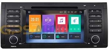 Штатное головное устройство для BMW X5 2000-2006 (E53), 5-я серия 1996-2003 (E39), 7-я серия 1994-2001 (E38) на Android 8.0 Carmedia KDO-7502