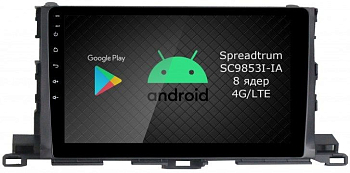 Штатная магнитола Roximo 2K / RI-1112 для Toyota Highlander 3 на Android 12 (8/128Gb)