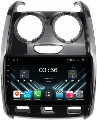 Штатная магнитола для Renault Duster 2015-2020, Lada Largus 2021+ (подрулевой джойстик) на Android 13 - FarCar (D/DX3008M)