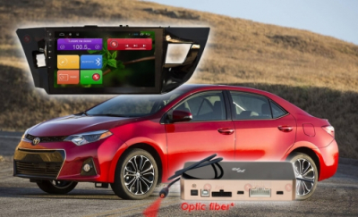 Штатное головное устройство RedPower 31066 R IPS DSP на Android 7.0+ для Toyota Corolla (2013-2016 дорестайл)