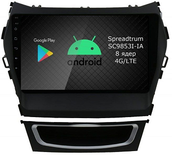 Штатная магнитола Roximo 2K / RI-2019 для Hyundai SantaFe 3, 2011-2019 на Android 12 (8/128Gb)