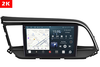 Автомагнитола штатная с 2K экраном Redpower 75194 на Android 10 для Hyundai Elantra 6 поколение (08.2018-12.2020)