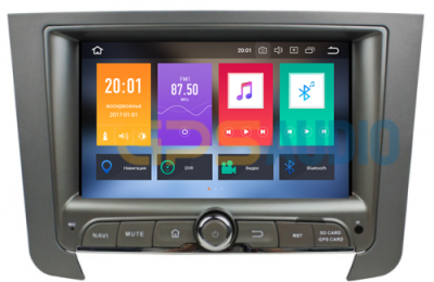 Штатное головное устройство для SSANGYONG Rexton 2012+ на Android 8.0 Carmedia KDO-7302