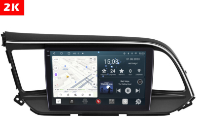 Автомагнитола штатная с 2K экраном Redpower 75194 на Android 10 для Hyundai Elantra 6 поколение (08.2018-12.2020)